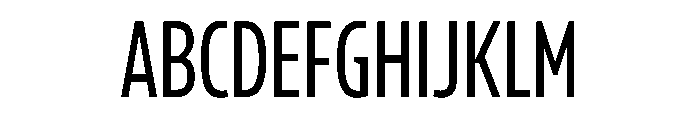 Konsole1.0 Condensed Font UPPERCASE