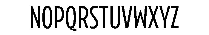 Konsole1.0 Condensed Font UPPERCASE