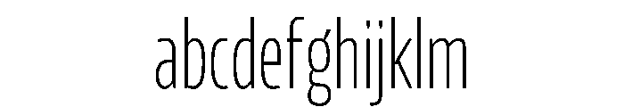Konsole1.0 CondensedThin FONT