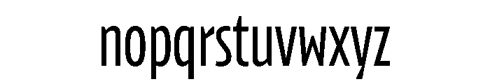 Konsole1.0 Condensed Font LOWERCASE