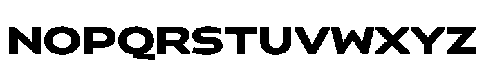 Konsole1.0 ExpandedBold Font UPPERCASE