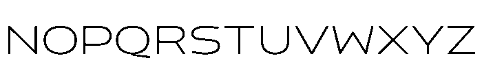 Konsole1.0 ExpandedLight Font UPPERCASE