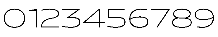 Konsole1.0 ExpandedThin Font OTHER CHARS