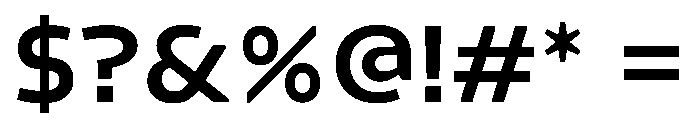 Konsole1.0 Semibold Font OTHER CHARS