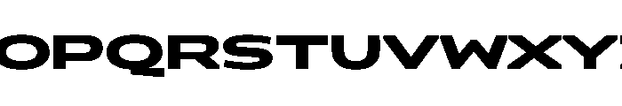 Konsole1.0 WideBold Font UPPERCASE