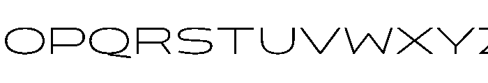 Konsole1.0 WideLight Font UPPERCASE