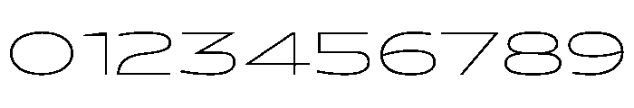 Konsole1.0 WideThin Font OTHER CHARS