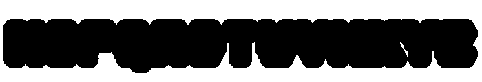 Kosmos Super Font LOWERCASE
