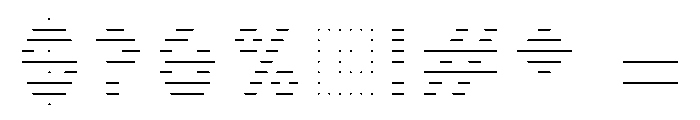Kosmos Thin Font OTHER CHARS