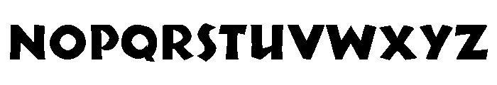 Koch Neuland Regular Font UPPERCASE