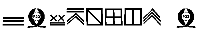 Koch Signs One Font OTHER CHARS