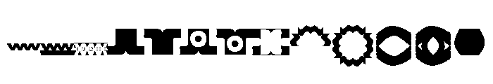 Kokoschka Extras Font UPPERCASE
