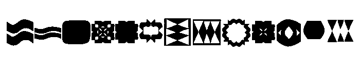 Kokoschka Extras Font LOWERCASE