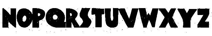Kokoschka Printed Font LOWERCASE