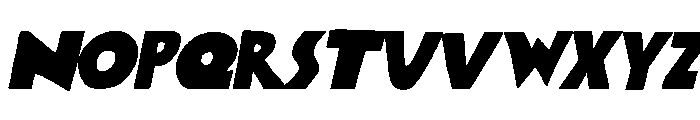 Kokoschka Regular Oblique Font UPPERCASE