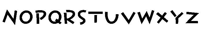 Komusubi Bold Font UPPERCASE