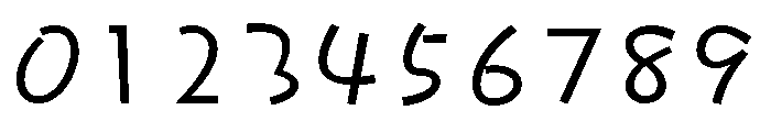 Komusubi Regular Font OTHER CHARS