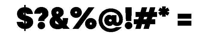 Konnect Black Font OTHER CHARS