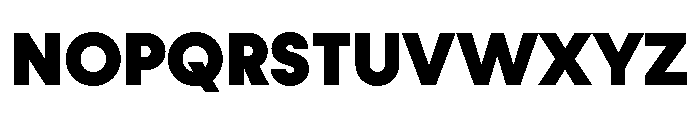 Konnect Black Font UPPERCASE