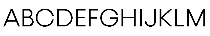 Konnect Light Font UPPERCASE