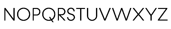 Konnect Light Font UPPERCASE