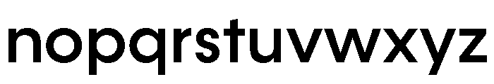 Konnect Medium Font LOWERCASE