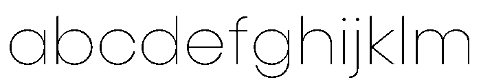 Konnect Thin FONT