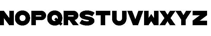 Konop 12 Line Font LOWERCASE
