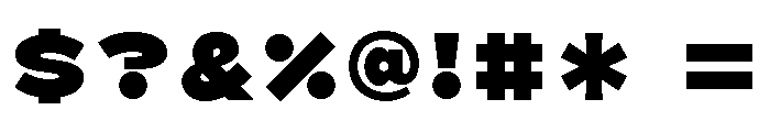 Konop 6 Line Font OTHER CHARS