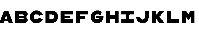 Konop 6 Line Font UPPERCASE