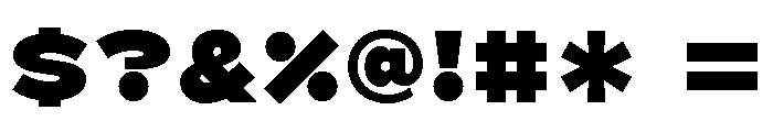 Konop 8 Line Font OTHER CHARS