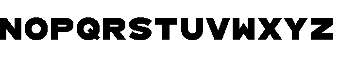 Konop 8 Line Font LOWERCASE