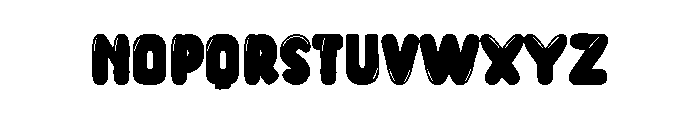 Kpop Lovers Font LOWERCASE