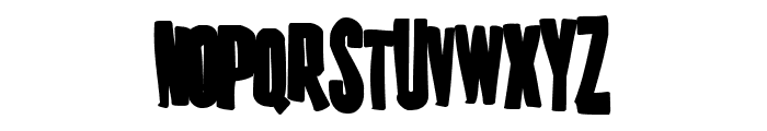 K.P. Duty - Frazzled JL Font LOWERCASE
