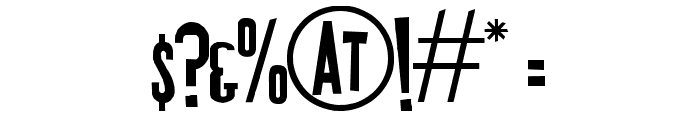 K.P. Duty JL Font OTHER CHARS