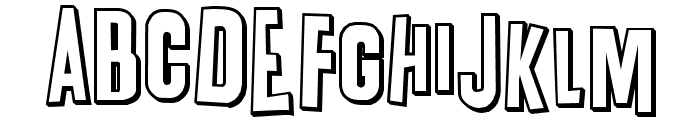 K.P. Duty Overtime JL Font UPPERCASE