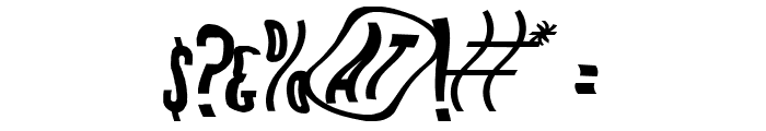 K.P. Duty - Woozy JL Font OTHER CHARS