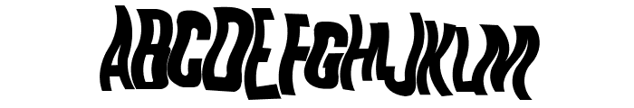 K.P. Duty - Woozy JL Font UPPERCASE