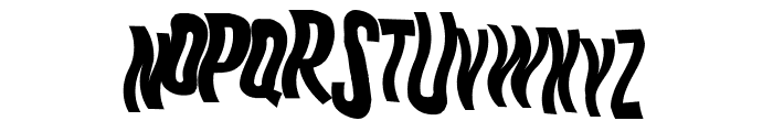 K.P. Duty - Woozy JL Font UPPERCASE