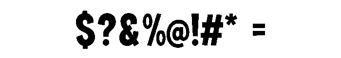 KRAZZO Font OTHER CHARS