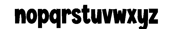 KRAZZO Font LOWERCASE