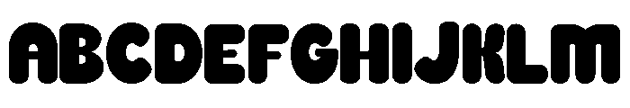 KROMBIE Regular Font UPPERCASE