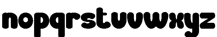 KROMBIE Regular Font LOWERCASE