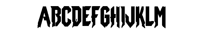 KRYVANE Font UPPERCASE