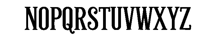 KRYVESSA Font UPPERCASE