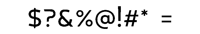 KRYVEX Font OTHER CHARS