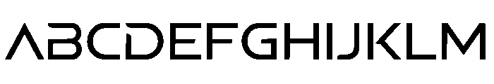 KRYVEX Font UPPERCASE