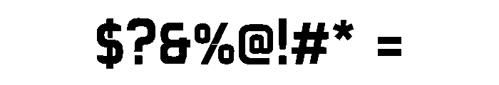 KRYVEXA Font OTHER CHARS