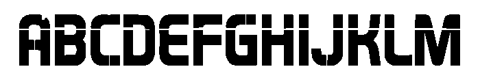 KRYVEXA Font UPPERCASE