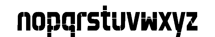 KRYVEXA Font LOWERCASE